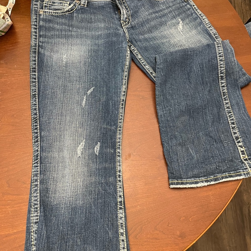 Silver Jeans Women's Blue Boot Cut Denim